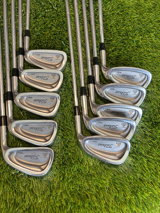 Titleist DCI Iron Set 2-PW+SW Steel Regular Flex Shaft Golf Pride Grip - RH Free P&P