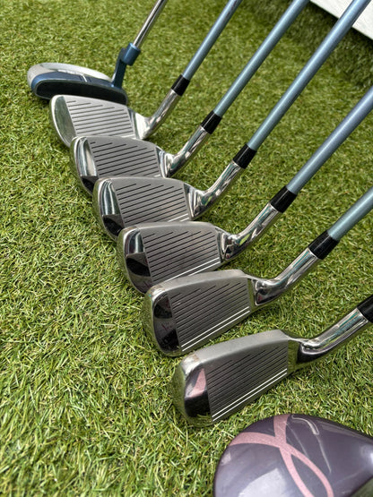 Wilson Hope LX Ladies Complete Golf Set – Matching Woods, Hybrids, 6–SW Irons, Putter & Wilson Bag
