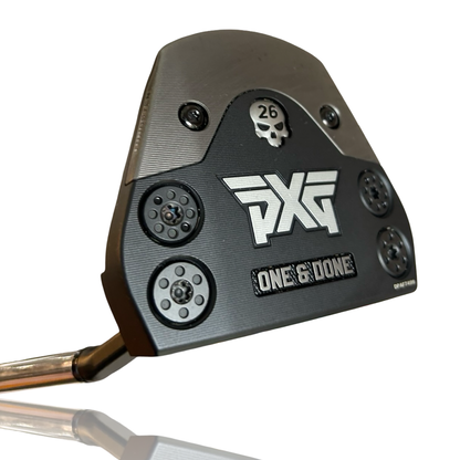 PXG One & Done 34 inch Putter Steel Shaft Super Stroke FlatSo 1.0 Grip Right Handed Head Cover Included Free P&P