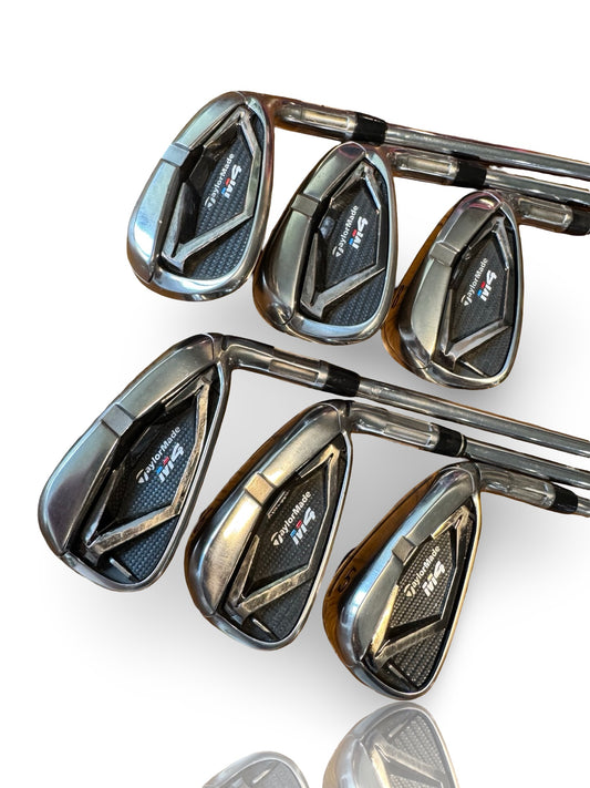 Taylormade M4 Stunning Iron Set 5-PW - Polished Faces Reg Flex Free Delivery R/H