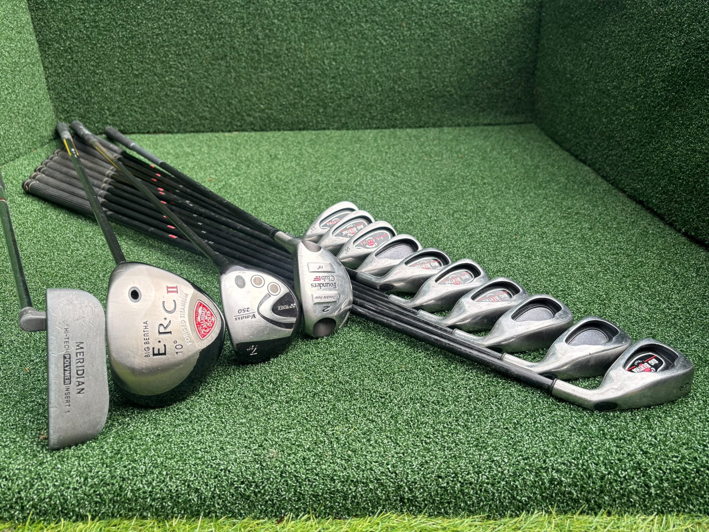 Callaway Big Bertha Complete Golf Set – 10 Graphite Irons, ERC II Driver & Callaway Bag