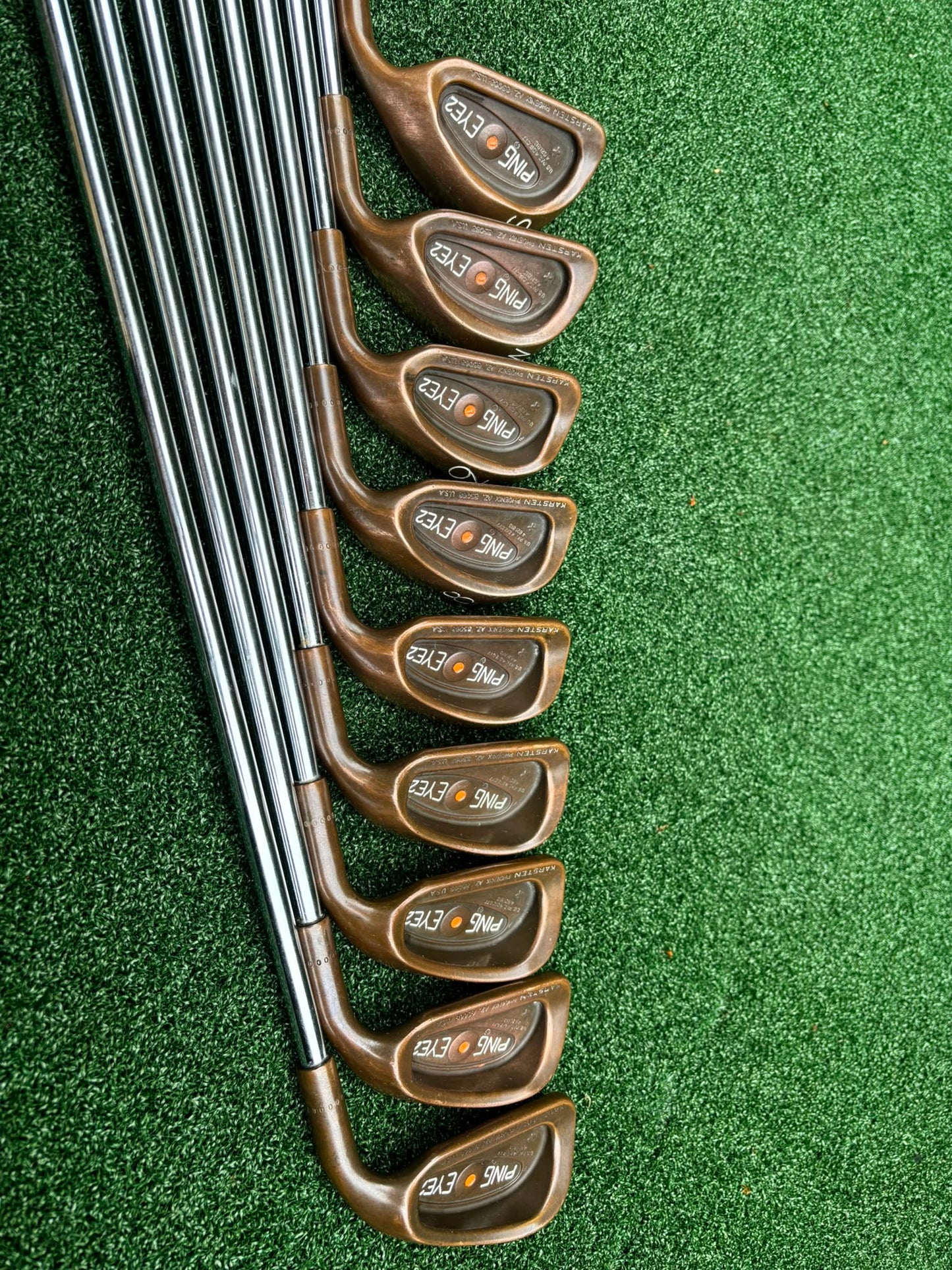 PING EYE2 BeCu Beryllium Copper Irons – Matching 3–SW Set - Free Delivery On Web S