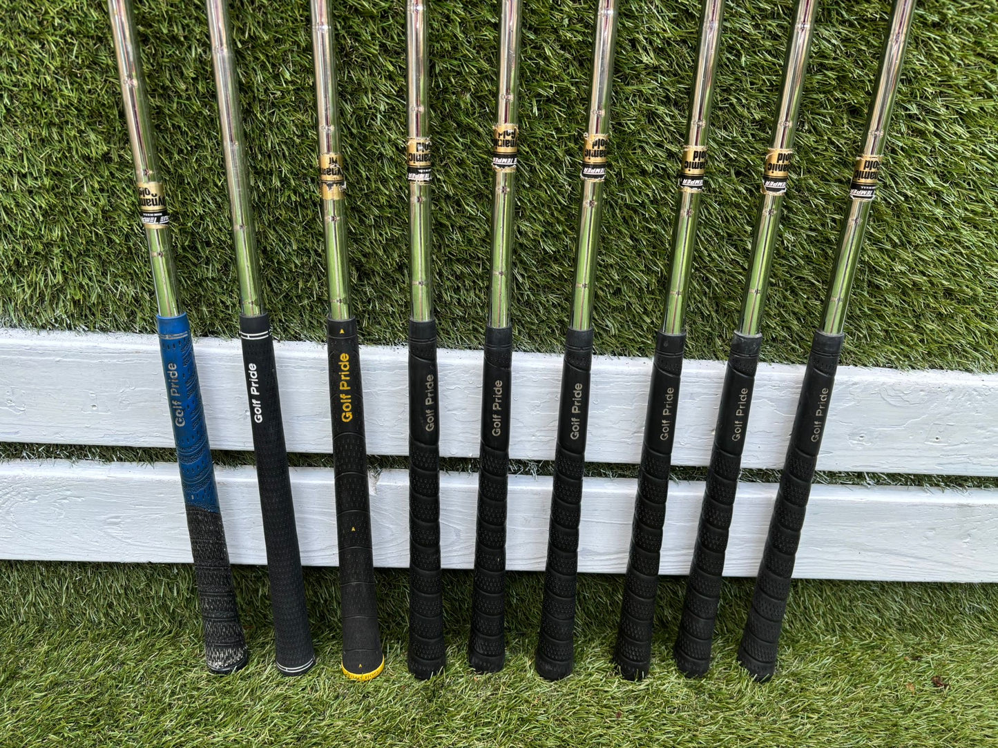 Mizuno MP Tour Proven Blade Irons (3–PW) + 54° Wedge | Dynamic Gold Shafts