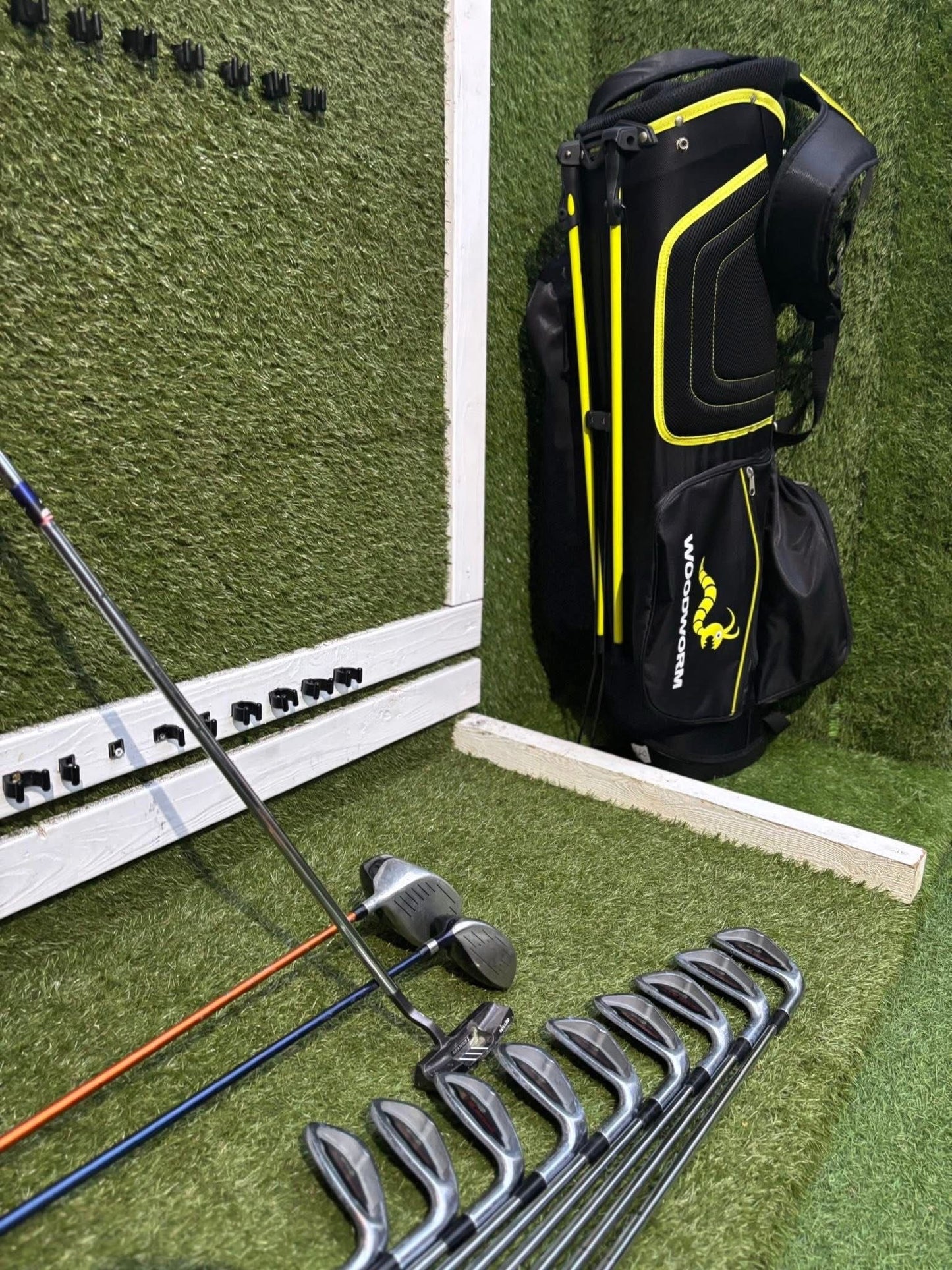 Grip It HT10 Oversize Set + Slazenger 460 Scorcher Driver + Woodworm Stand Bag (Like New)
£154.00 & Free Delivery