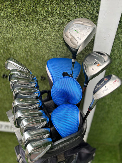MacGregor VIP Tourney Full Set + Ryder & Adams Woods – £214.00 
Delivered