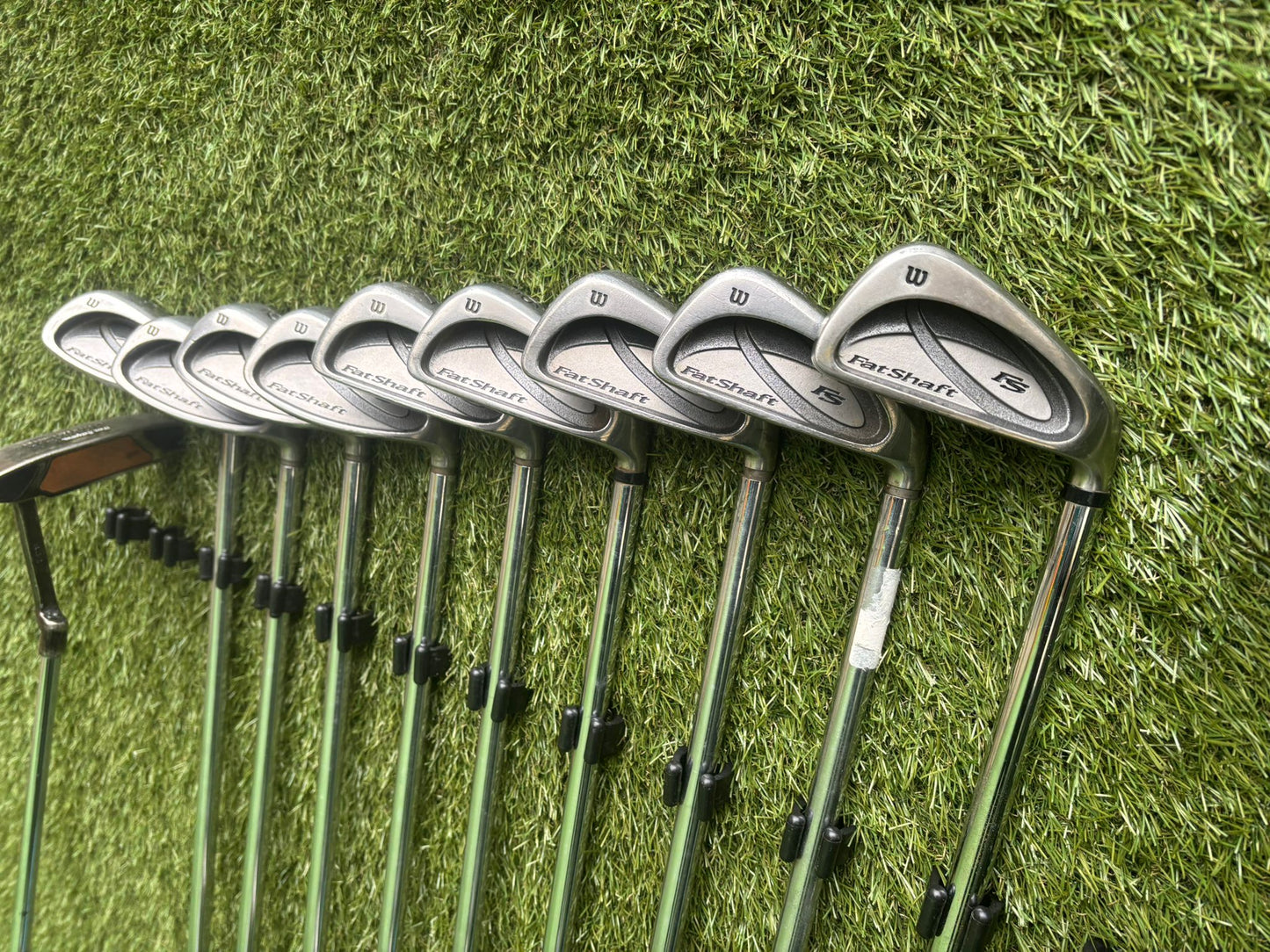 Callaway Big Bertha Woods + Wilson FatShaft Irons + Stand Bag (14 Clubs)