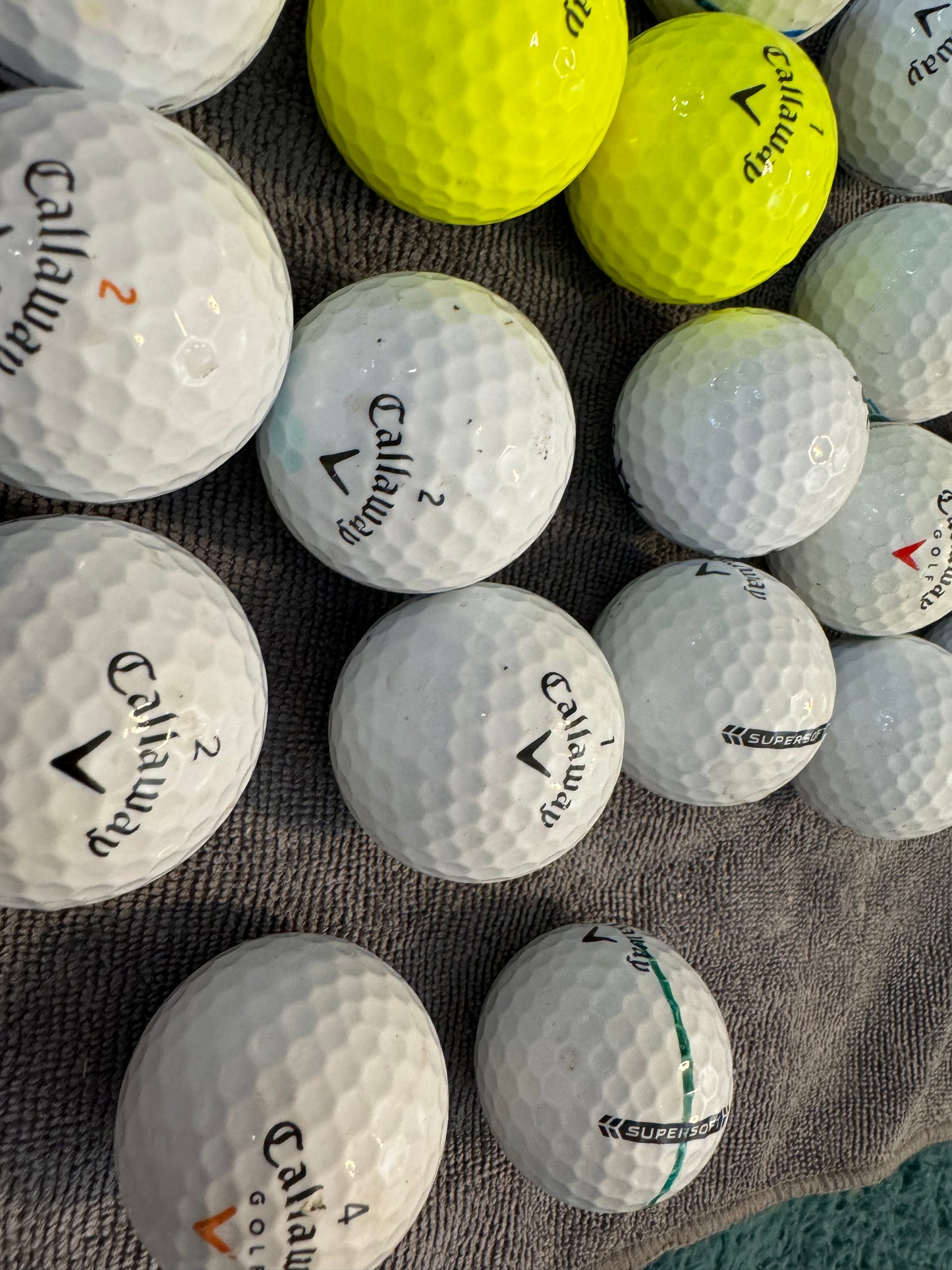 Callaway Golf Balls X27 - Good Condition Mixed Bag