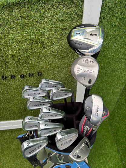 Maxfli Revolution +1” Golf Set with Odyssey White Ice Putter & Cobra Bag Free Delivery