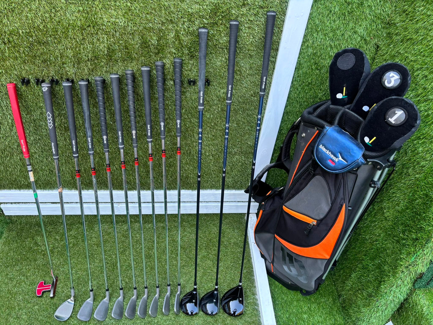 RAM FX3 Complete Golf Package  MD Players Putter & Wilson Stand Bag