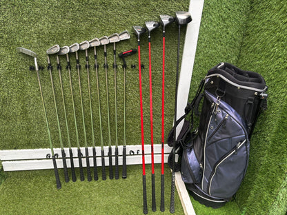 Left-Handed MacGregor Reverse Draft Full Set – Wilson Killer Whale Woods + Ping TiSi Driver £245.00 Delivered