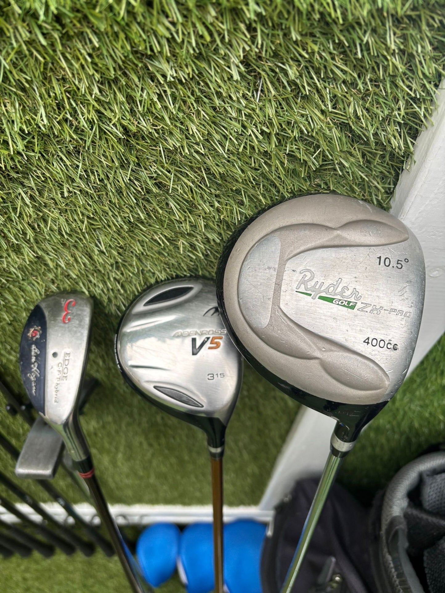 MacGregor VIP Tourney Full Set + Ryder & Adams Woods – £214.00 
Delivered