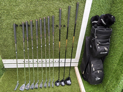 Dunlop John Daly Oversize Full Golf Set (4–SW) + LCG Woods + Bag Free P&P