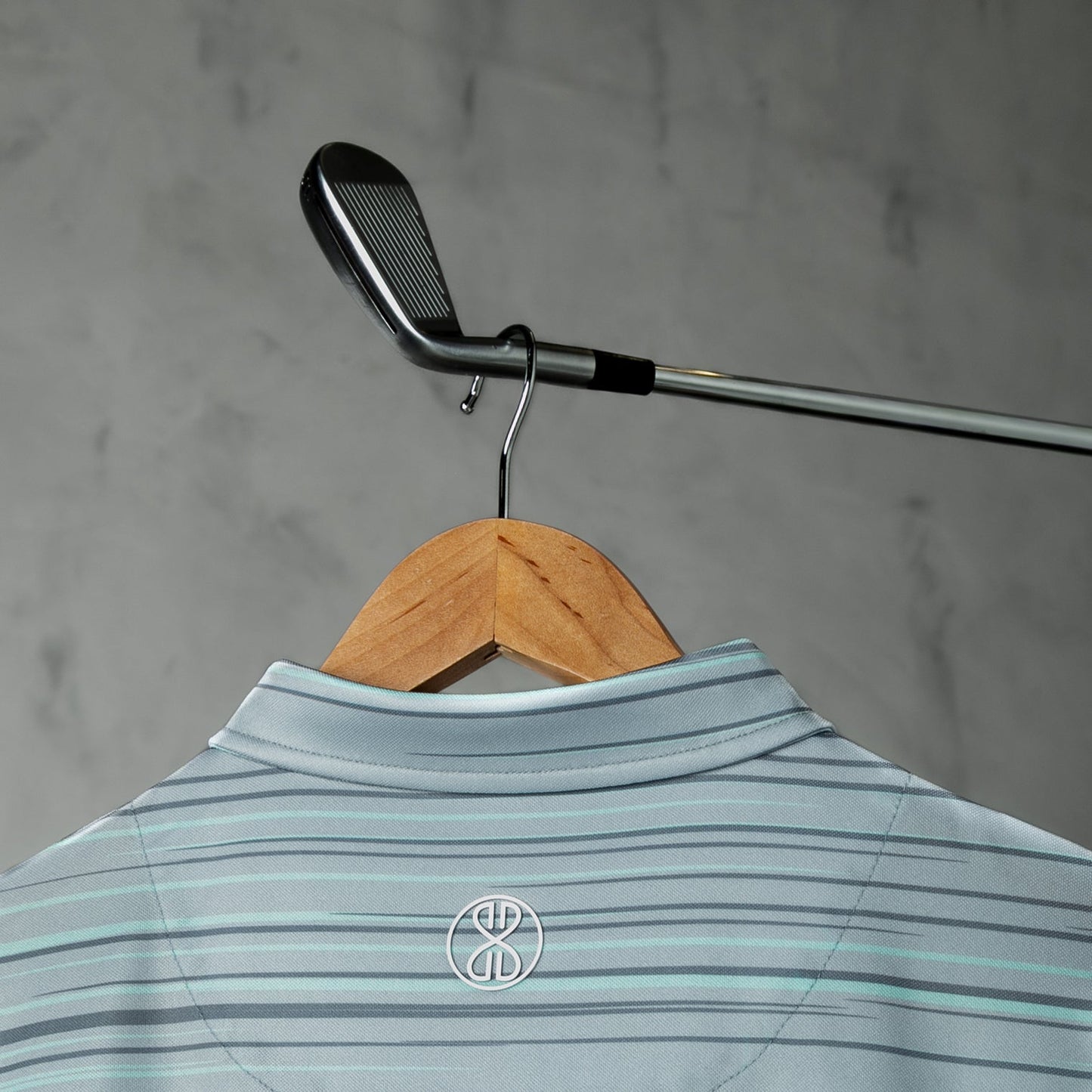 Mint Grey Polo