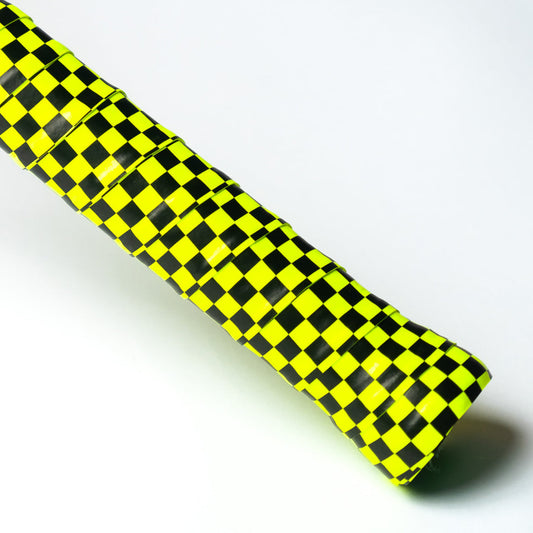 Aixo Checker Dry Overgrip Black & Yellow