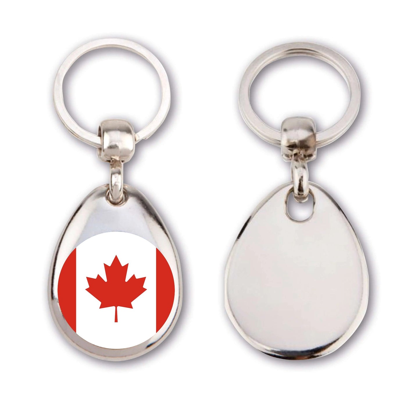Country Flags from around the World Key Ring