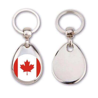Country Flags from around the World Key Ring
