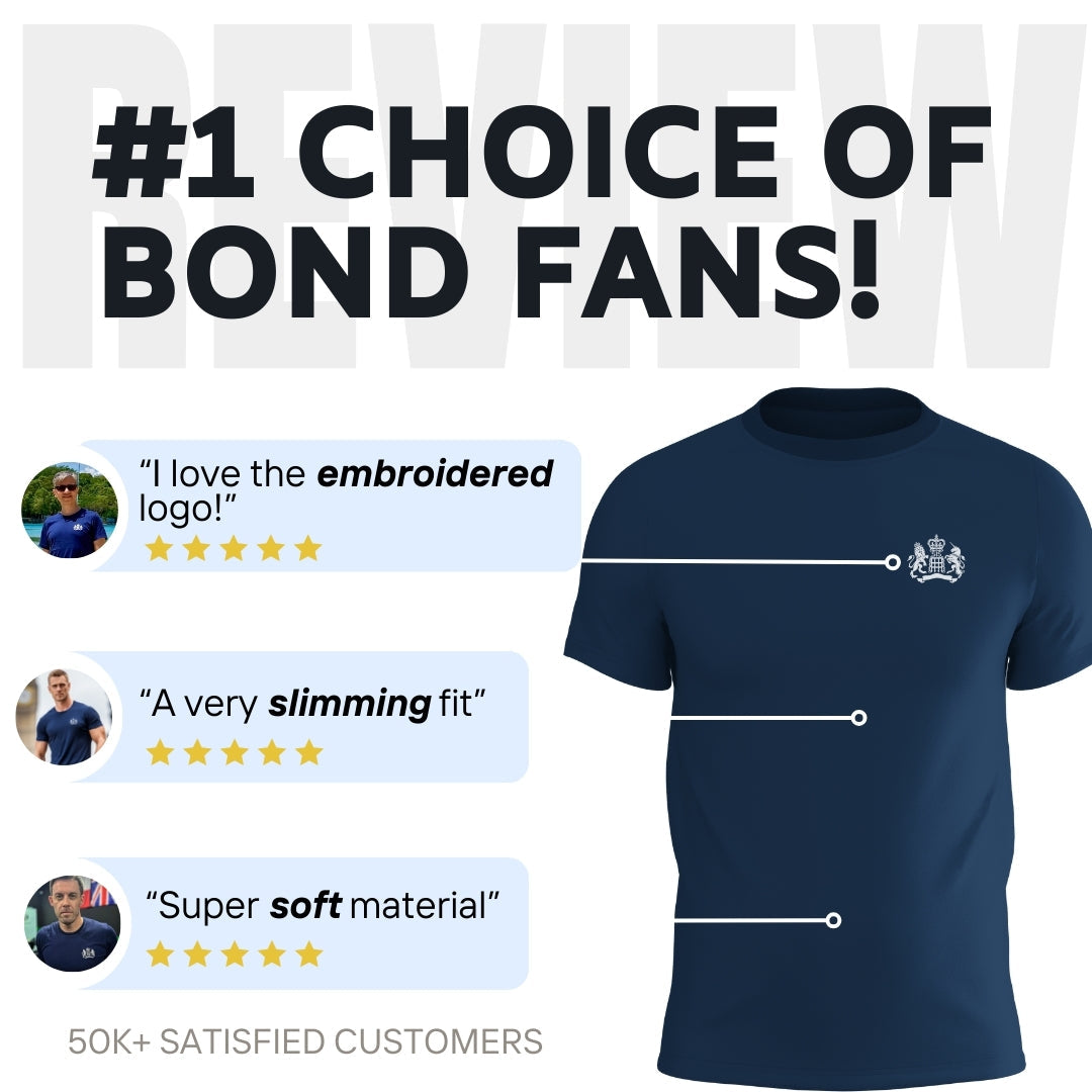 SIS James Bond Training T-Shirt – Cotton Gym Tee