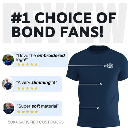 SIS James Bond Training T-Shirt – Cotton Gym Tee