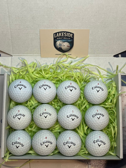 12 Callaway Chrome Soft White