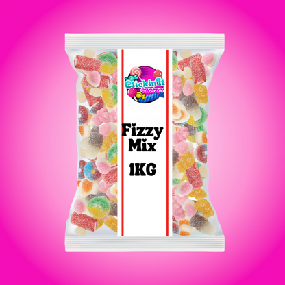 Groovy Sweets Pick N Mix 1KG Grab Bag - Fizzy Mix
