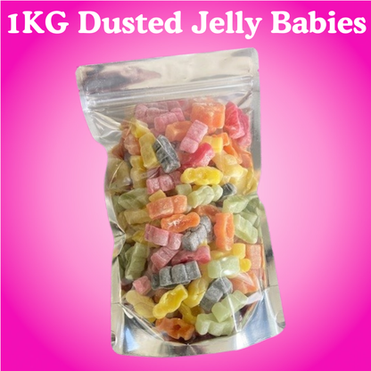 Dusted Jelly Babies 1KG Grab Bag
