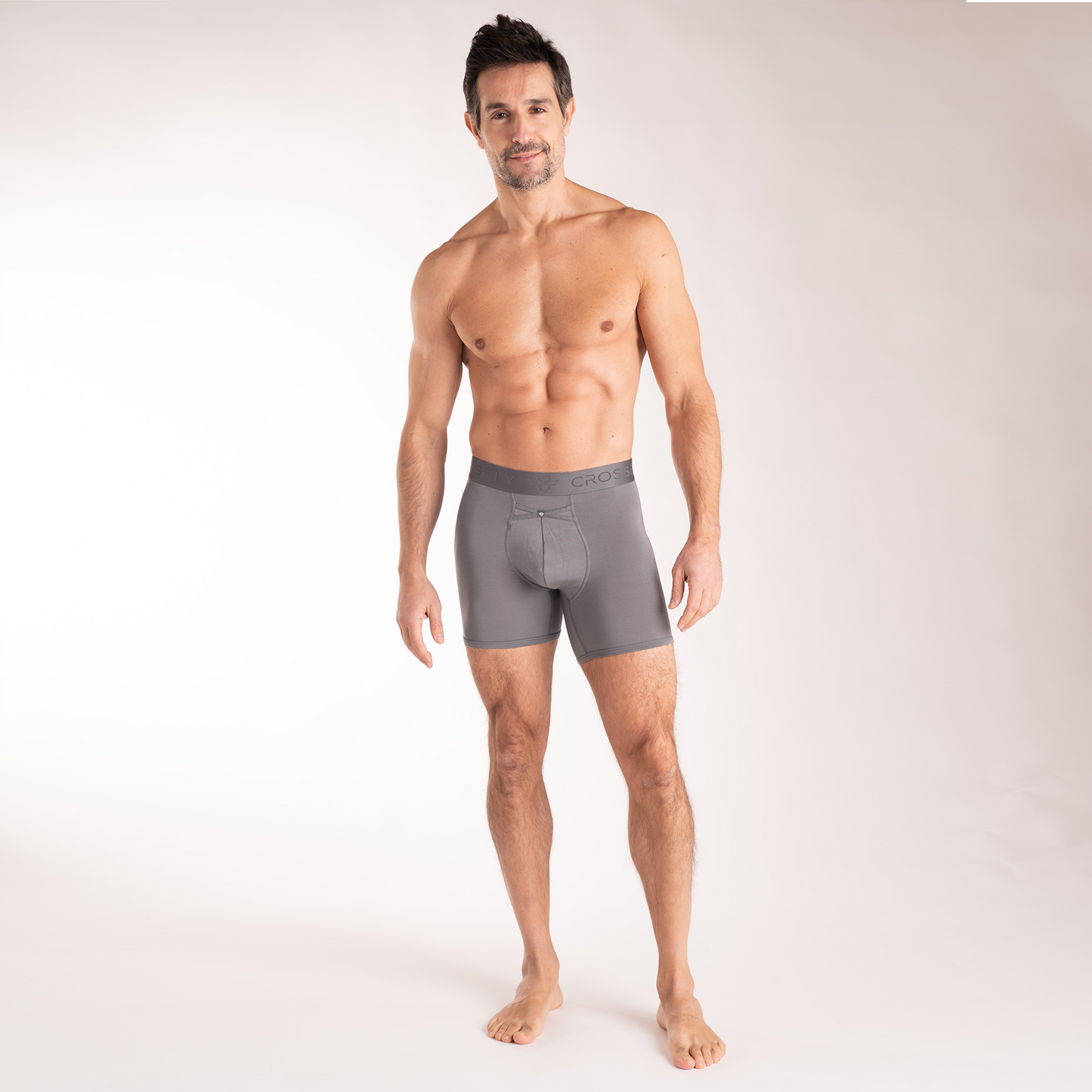 IKON Men's 6" Boxers - Charcoal
