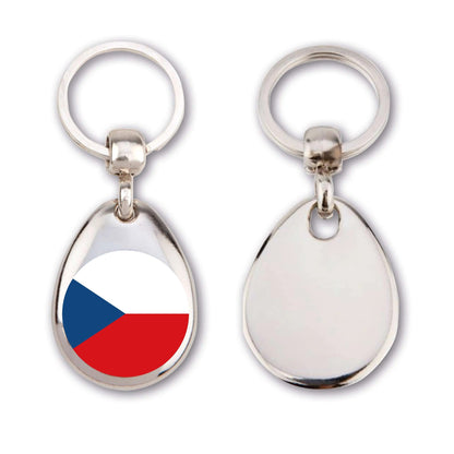 Country Flags from around the World Key Ring