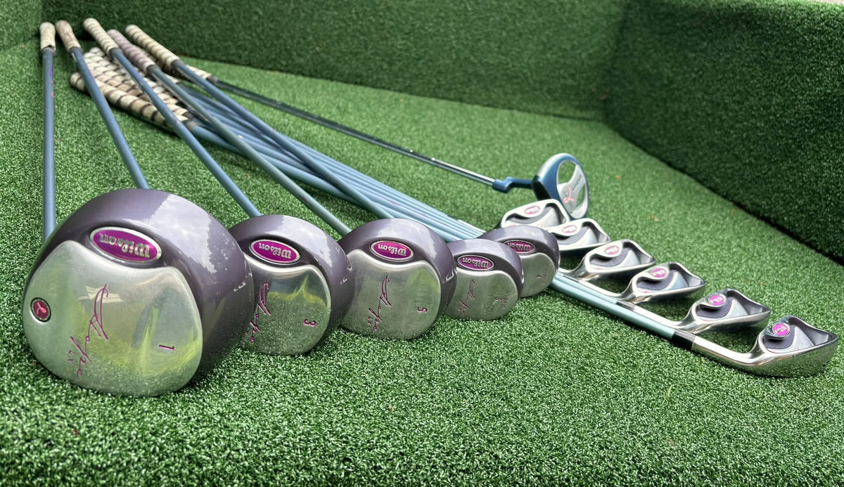 Wilson Hope LX Ladies Complete Golf Set – Matching Woods, Hybrids, 6–SW Irons, Putter & Wilson Bag