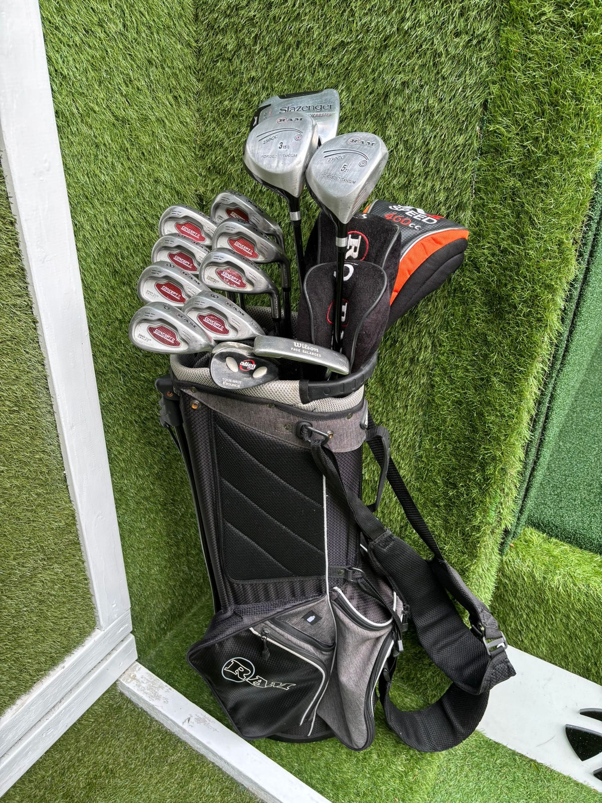 RAM Concept II Complete Golf Set – 13 Clubs & RAM Stand Bag