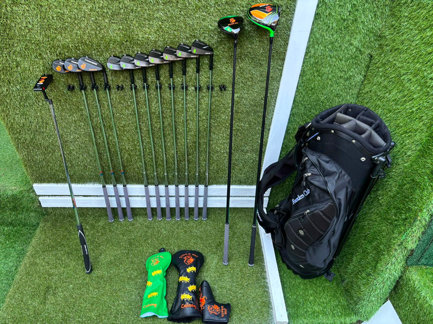 Calong Super Rat Complete Golf Package – Founders Club Stand Bag