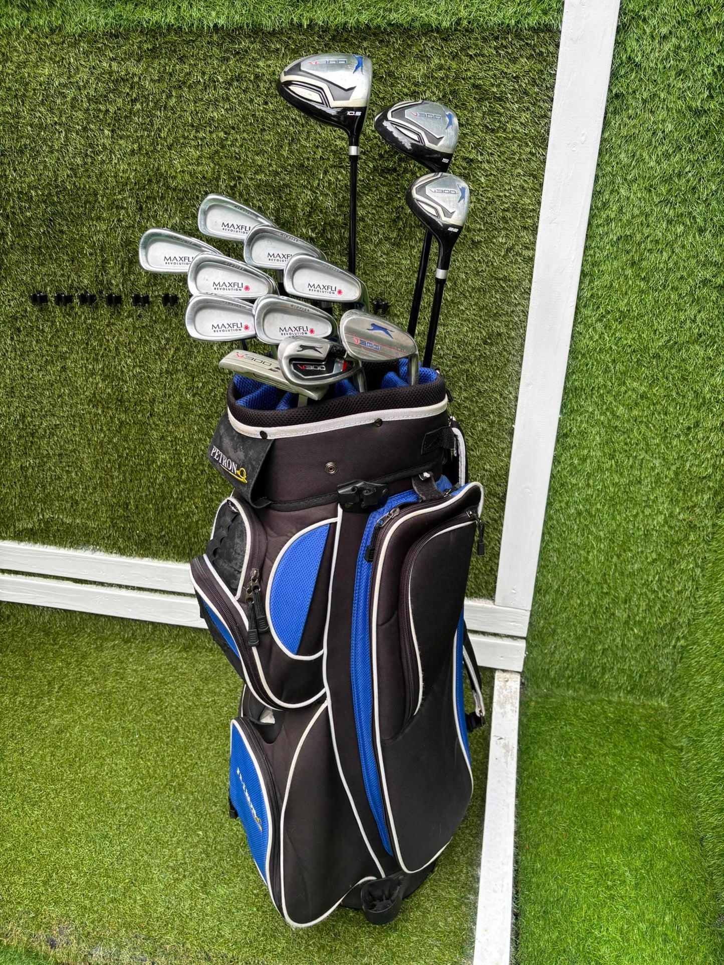 Maxfli Revolution Irons & Slazenger V300 Complete Golf Set