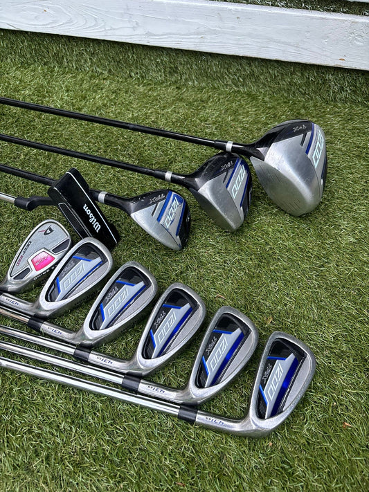 Wilson 1200 TPX Golf Set with Hybrid, Deep Red Wedge & Brand New Stand Bag - Free Delivery