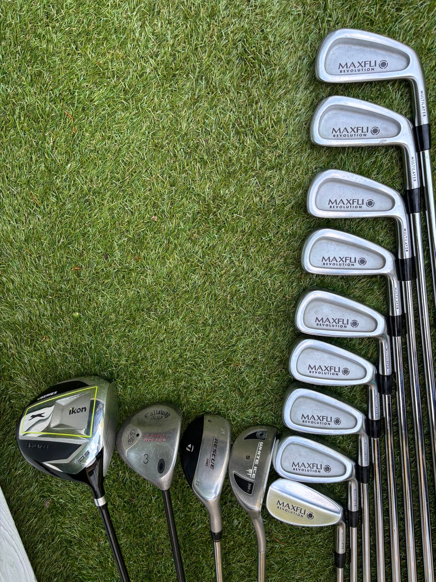 Maxfli Revolution +1” Golf Set with Odyssey White Ice Putter & Cobra Bag Free Delivery