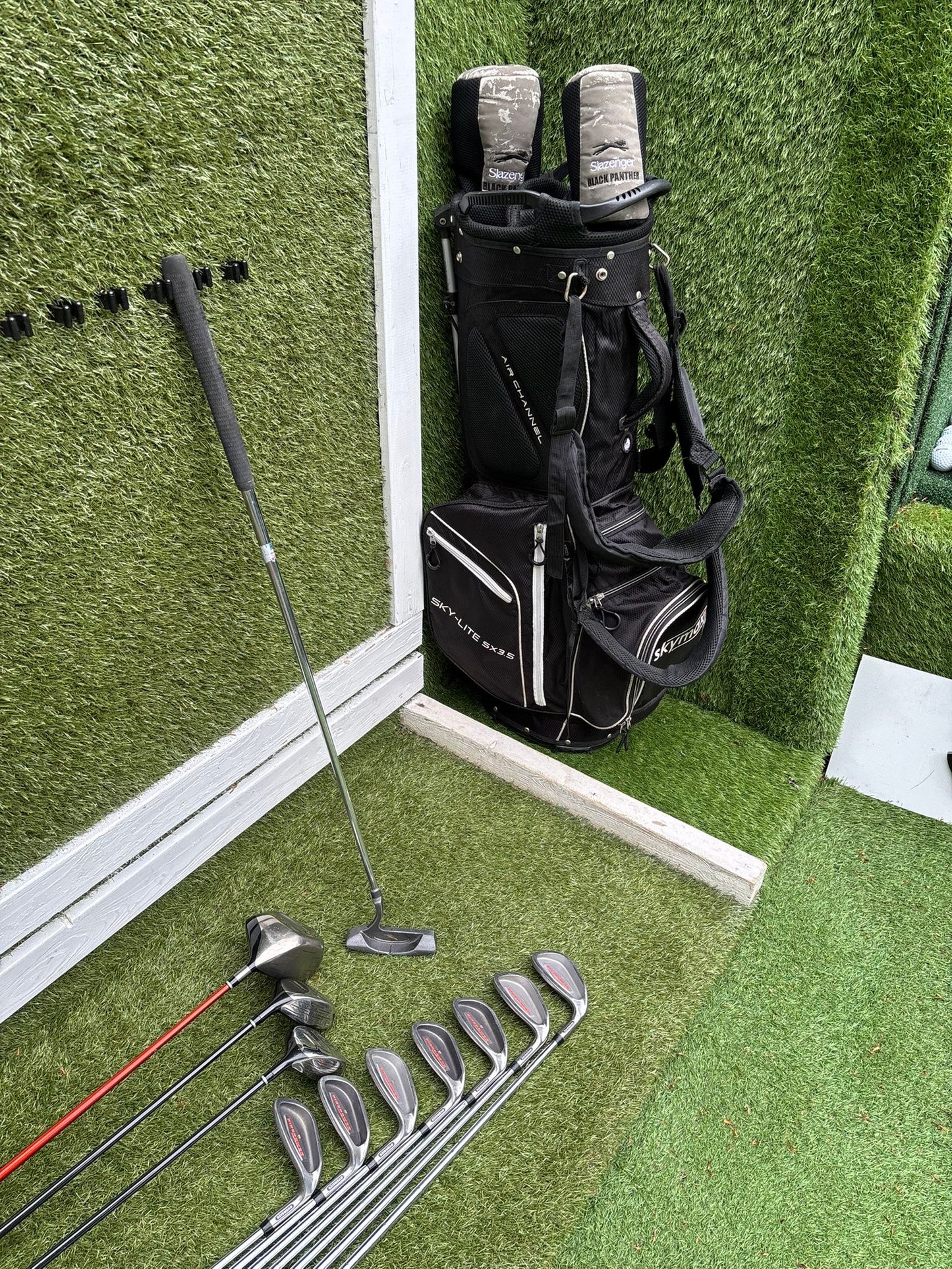 Fazer FirePower Irons 5-SW + Slazenger Woods + Waterproof Stand Bag