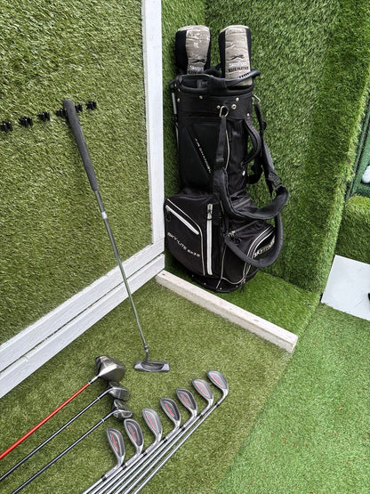 Fazer FirePower Irons 5-SW + Slazenger Woods + Waterproof Stand Bag