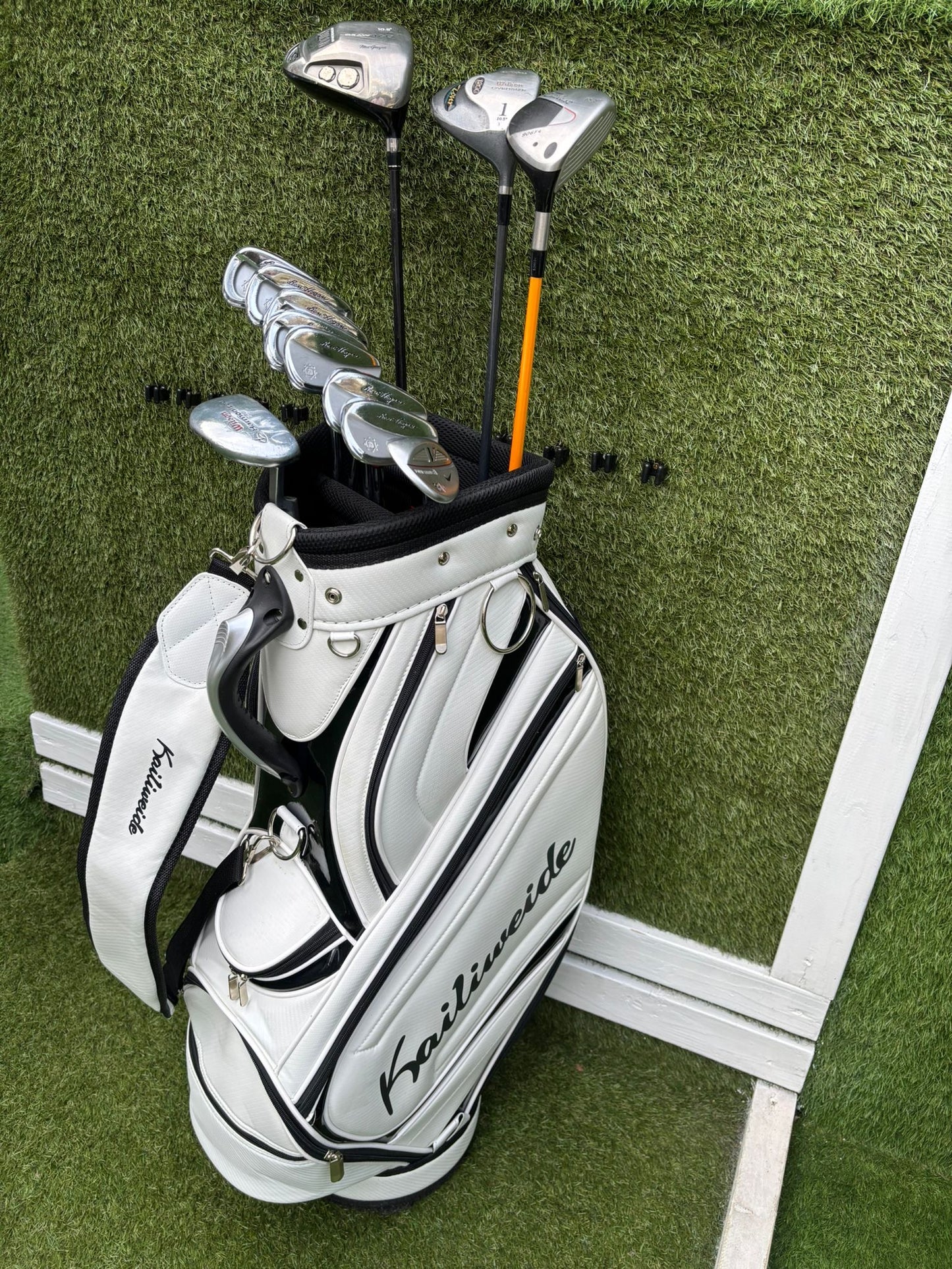 Ben Hogan Apex FTX Forged Irons (4–PW) + Titleist 3 Wood + Drivers + BRAND NEW Bag - Free P&P