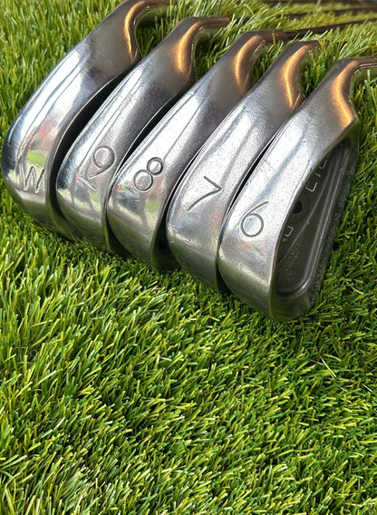 Ping Eye 2 Iron Set 6-PW Black Dot Steel Stiff Shaft - RH