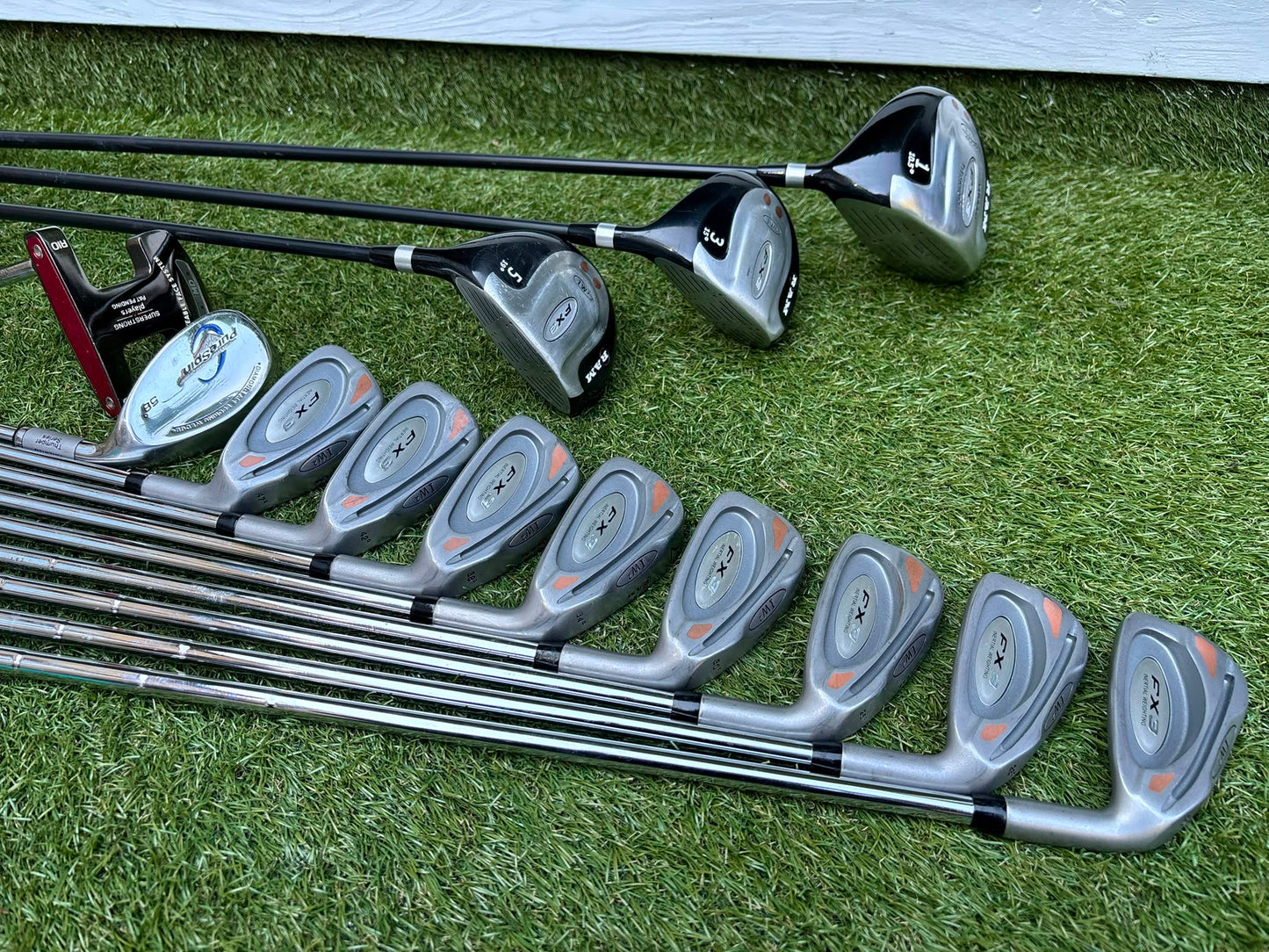 RAM FX3 Complete Golf Package  MD Players Putter & Wilson Stand Bag