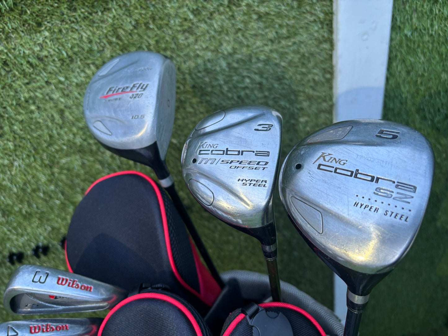 Wilson Staff FS Irons + Cobra Woods + Wilson Staff Cart Bag (12 Clubs) Just £194.00 Delivered