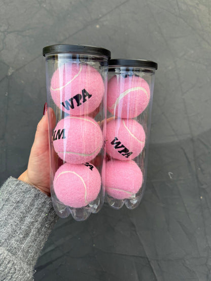 Namethatball -Customised Coloured Padel balls - BABY PINK