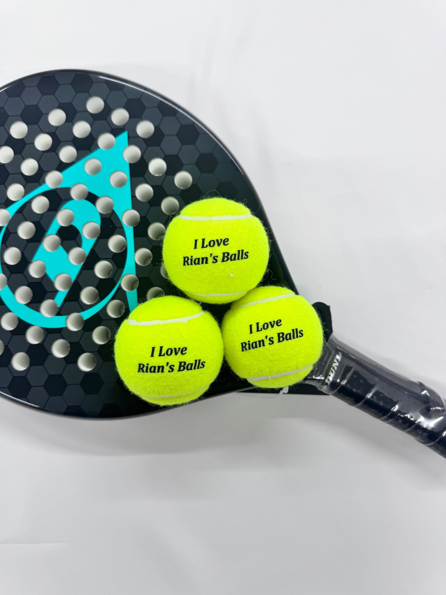 NTB - Personalised Padel Balls - Standard text edition