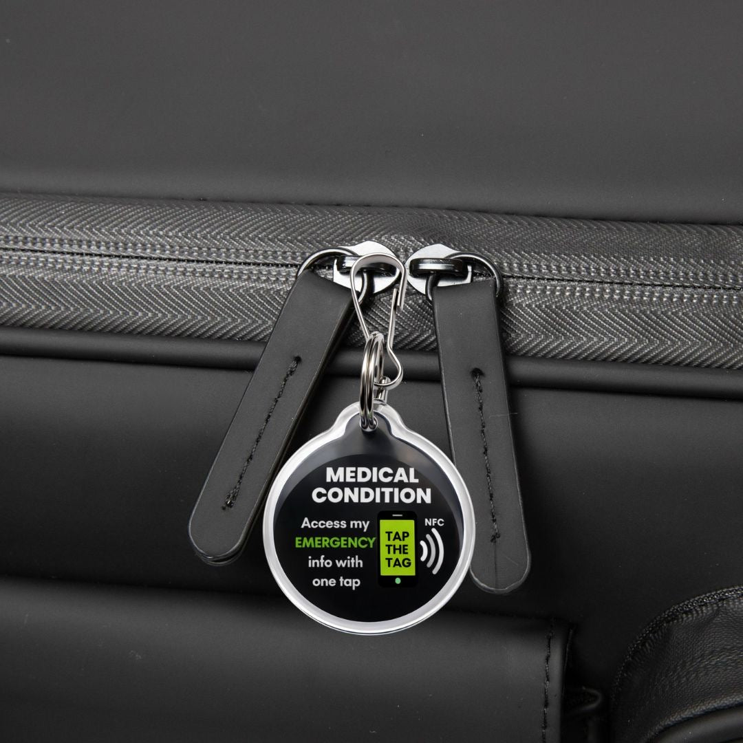 Medical Condition – NFC Clip-On Emergency Information Tag