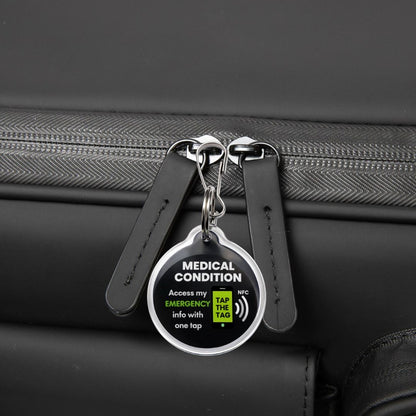 Medical Condition – NFC Clip-On Emergency Information Tag