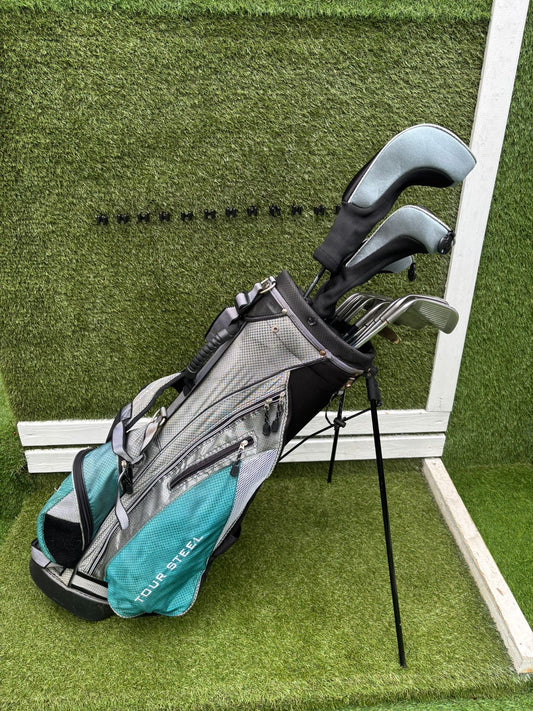 Maxfli Tour LTD Irons (3–SW) + Driver + Hybrid + 5 Wood + Stand Bag Free Delivery