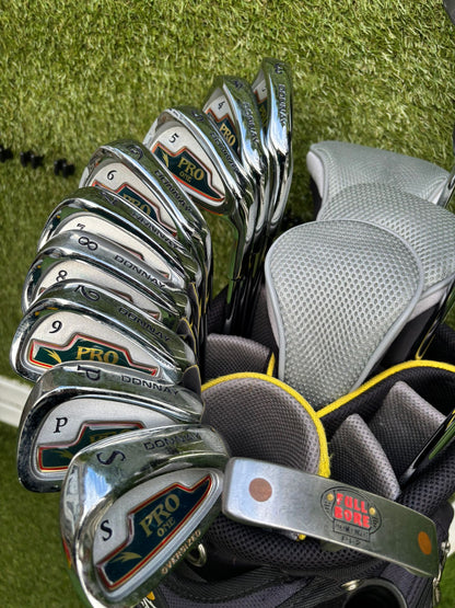 Donnay Pro One Full Golf Set + PowaKaddy Cart Bag (13 Clubs) – Fantastic Like New Condition Just £194.00 Delivered