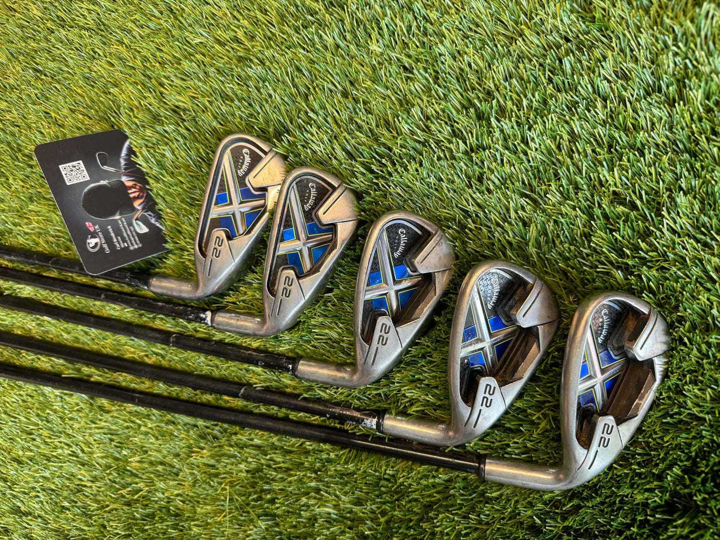 Callaway X22 6-PW Reg Flex Graphite Shafts