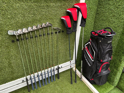 Wilson 1200LT Full Golf Set – 3-SW + Woods + Hybrid + Putter + Bag £169.00 Delivered