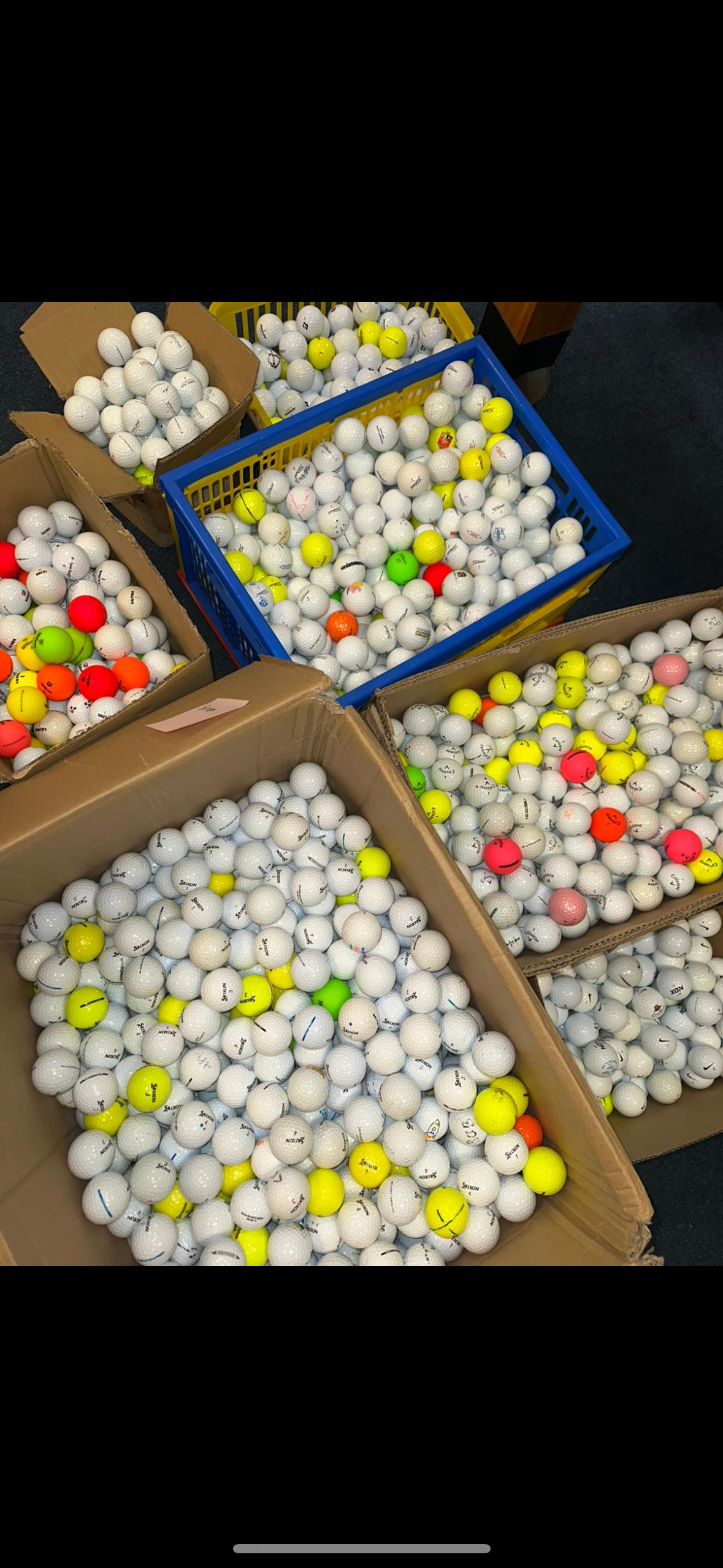 Golf Ball Bargain Box - All Brand Mix