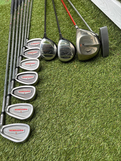 Fazer FirePower Irons 5-SW + Slazenger Woods + Waterproof Stand Bag
