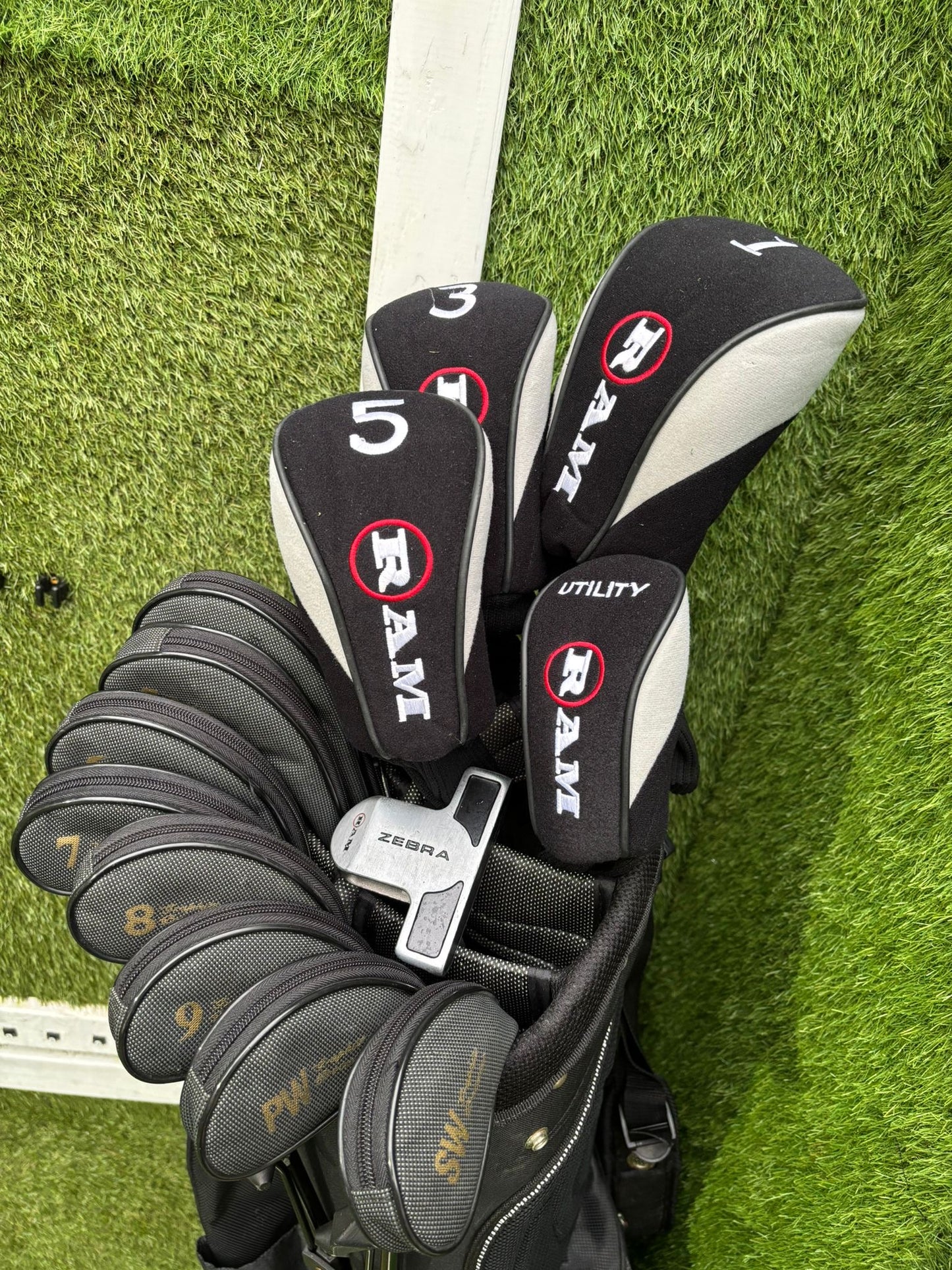 RAM Concept X Complete 14-Club Golf Set + Stand Bag - Free Delivery